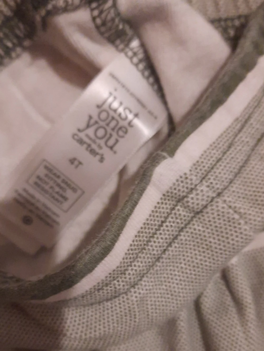 Carters comfortable olive